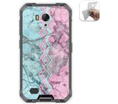 Tumundosmartphone Funda Gel Tpu para Ulefone Armor X6 diseño Mármol 08 Dibujos