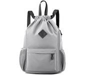 Bolsa de Gimnasio with Cordón, Bolsa de deporte with component de Zapato, mochara Grande Repelente al agua para helbres y Mujeres