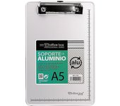 Office Box - Soporte Porta Documentos A5 con Clip y Reverso Antideslizante