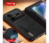 Luxury PU Leather Skin Magnetic Protective Back Cover Phone Case for OPPO Realme 12 11 Pro C63 C65 C67 GT5 C53 C55 GT3 Neo 5SE