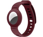 Case for Apple AirTag Silicone Strap Air Tag Anti-lost Bracelet Protective Cover for Kids Children Tracker Locator Watch Band