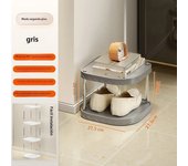 Vertical Shoe Rack Multi-Layer Shoe Cabinet Entry Door Simple Rack Dormitory Door Racks Bedroom Storage Space-Saving Shoe Shelf