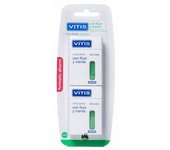 VITIS Duplo Cinta Dental con Flúor y Menta 2x50m ✅ Entrega 24/72h