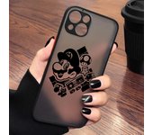 Popular Game Super Mario Phone Case For Apple iPhone 14 13 12 11 XS Mini Pro Max 8 7 XR X Matte Frosted Translucent