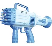 Metralleta Pompas pistola burbujas, Nuevo (azules) , envio 24h