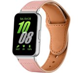 Genuine leather strap compatible Samsung Galaxy FIT3 adjustable casual strap for Samsung Galaxy Fit3(SM-R390)2024