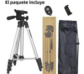 3120 Tripod for Phone 100cm Universal Phone Video Tripod Stand with Bluetooth Selfie Remote Video Recording  Photography Stand