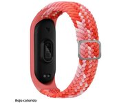 Bracelet for Mi band 7 Strap Elastic adjustable Nylon Braided Miband4 miband 5 correa Wristband xiaomi Mi band 3 5 4 6 strap
