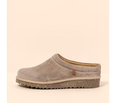 El Naturalista Zuecos N5636 SILK SUEDE TAUPE / FELSEN para Mujer color Taupe