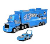 Cars 2 3 Movie Mcqueen The King Chick Hicks Mack Truck Uncle Truck Sports Car Toys Set Kids Boys Birthday Gifts