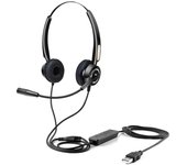 Urban Factory USB HEADSET WITH REMOTE CONTROL Negro