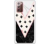 Funda compatible con Samsung Galaxy Note 20 - mármol cruces