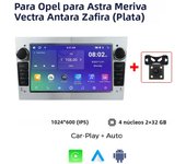 Android 13 Car Radio Wireless Carplay RDS For Opel Astra H G J Meriva Vectra C Antara Zafira B Corsa D Multimedia Navigation GPS