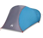 vidaXL Tienda de campaña iglú 4 personas tela opaca impermeable Color Blanco,  Azul,  Gris y naranja y mas