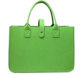Portable Large Capacity Mummy Bag  Women Felt Shoulder Bag Simple Solid Color Messenger Bag Handbag Travel Casual Crossbody Bags