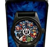 Kids Euroswan Reloj Analógico Avengers Marvel En Caja Metal Producto Oficial Especial Regalos Para Todos - Diseño Atractivo