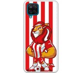 Carcasa para Samsung Galaxy A12 5G - UD Almería Rozam Franjas Rojiblancas