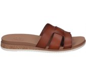 SKECHERS | Sandalias con Cuña Skechers Bobs Desert Kiss Low Peak Look para Mujer – Sandalia en Color Marrón – Sandalia de Verano sin Cierre – Slip On – Cuña Baja y Cómoda – Vegan – Casual – Versátiles – Modelo 114707-CSNT