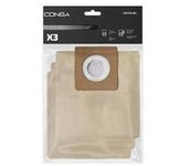 Cecotec Pack de 3 bolsas para aspirador de trineo Conga PowerBag 2000 Compact  respuesto para tu aspirador.