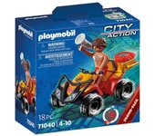 Playmobil Quad de Rescate 71040 Minifiguras