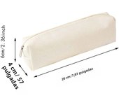 1pc simple pencil case, portable pencil case - suitable for office, school, youth, girls, boys, men and women!