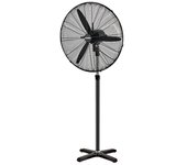 Ventilador Pie Maurer 70x195 Cm Negro 190W Altura Regulable Oscilación Cabezal Inclinable Base Estable