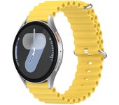 Correa de silicona Ocean para Samsung Galaxy Watch 7 / 6 / 5 / 4 / Amazfit GTS 4 / Garmin Vivoactive 5, Ancho 20mm