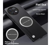 Luxury Leather Magnetic Protective Back Magsafe Case for OnePlus 13 12 12R 11R 10t Pro silicone Case Car Holder Shockproof Cover