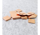 10Pcs  0.3mm-2mm Thickness Laptop Copper Sheet Plate Strip Shim Thermal Pad Heatsink Sheet For GPU CPU Chip RAM Cooling