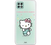 Funda original compatible con Samsung Galaxy A22 5G - Hello Kitty Club estrellitas