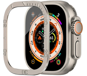 Tempered Glass For Apple Watch Ultra 2 49mm Screen Protector Metal Frame Anti-Scratch Case for IWatch Ultra 49mm Protective Film