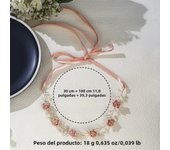 Pearl Flower Braided Hair Vine Headbands Headpiece Hair Ornament For Women Girls Gorgeous Bridal Wedding Hair Accessories