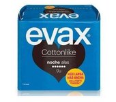 Compresas Evax Cottonlike Alas Noche (9 Uds.)