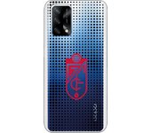 Funda original compatible con Oppo A74 4G - Granada Escudo rojo Semitono Negro Transparente SS18-19
