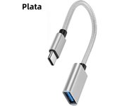 Adaptador OTG Tipo C Para USB Conector De Conversión De Datos Para MacBook pro Xiaomi Samsung S20 Huawei Compatible Con Type C