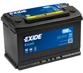 Batería de coche Exide EB1000 Excell. 12V - 100Ah/720A (EN) Caja L4