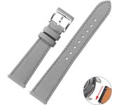 Vintage Stitched Genuine Leather Watch Strap For Samsung Galaxy Watch 5pro 45/40/44mm Bracelet For Huawei Watch GT2 GT3 42mm