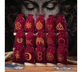 1pc Velvet 14x22cm Large Size Moon Phase Tarots Cards Storage Bag Jewelry Pouch Travel Cosmetic Gift Bag Hand bag Coin Dice bag