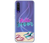 Tumundosmartphone Funda Gel Transparente para Xiaomi Mi 9 Lite diseño Summer Dibujos