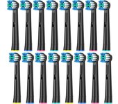 Compatible with Oral B Electric Toothbrush Replacement Brush Heads, Precision Clean Toothbrush Head Refills Fit for Oral B Pro
