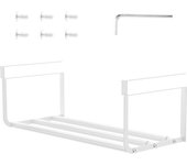 Adjustable Shoe Rack Hanging Under Cabinets Clothes Shoe Storage Shelf Expandable Household Retractable Organizer