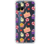 Funda Silicona Antigolpes para Vivo Y21 / Y21s / Y33s diseño Dulces 01 Dibujos