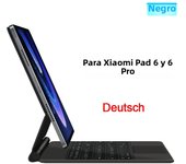 AJIUYU TrackPad Magic Keyboard Portuguese Arabic Spanish For XiaoMi Pad 6 11 Inch Mi Pad 6 Pro MiPad 6 2023 Smart Magnetic Case