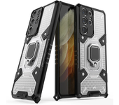 Shockproof Case for Samsung S23 Ultra S21 S20 FE Transparent Ring Stand Phone Cover Galaxy S22 S21 S20 Ultra Plus Note 20 Ultra