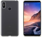 Pack Muvit Xiaomi Mi MAX 3 funda Cristal Soft transparente + protector vidrio.