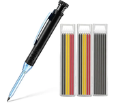 2.8mm Solid Carpenter Mechanical Pencil with Sharpener for Woodworking Construction Long Head Carpenter Pencil Stationery Supply
