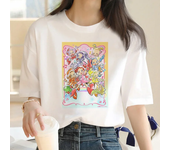 magical doremi clothes women vintage japanese grunge white t shirt ulzzang