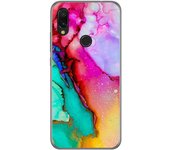 Tumundosmartphone Funda Gel Tpu para Xiaomi Redmi 7 diseño Mármol 15 Dibujos