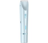 2 in 1 Electric Waterproof Women Razor Bikini Body Painless Hair Remover Trimmer Dual Head Ladies Face Shaver for Underarms Legs