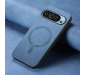 for Magsafe PU Leather Phone Case for Google Pixel 9 Pro XL Matte Magnetic Wireless Charging Cover for Pixel 7A 8A 8 7 Pro